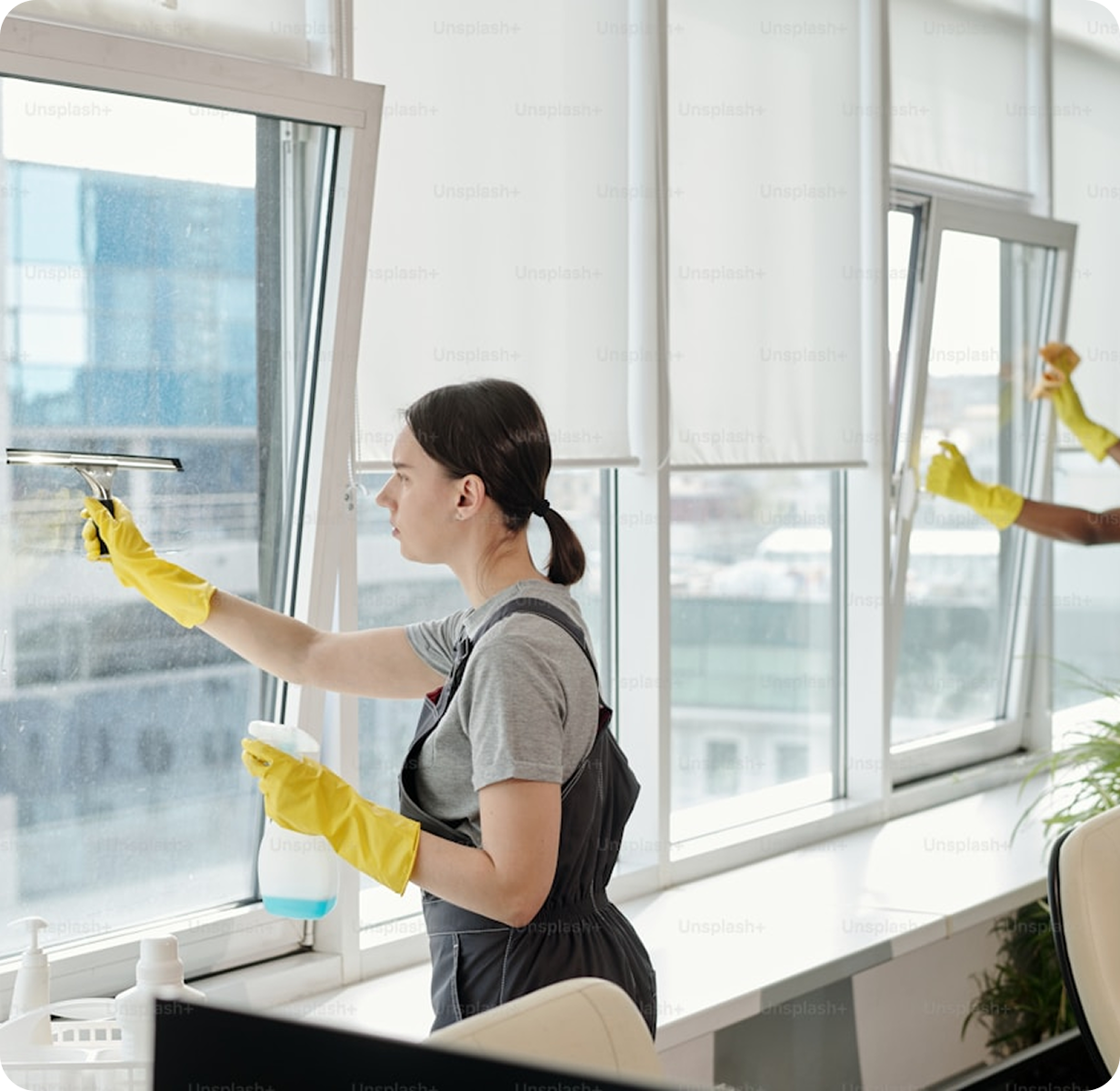 Cleanrr Cleaning team Image showing cleaning service in Ireland